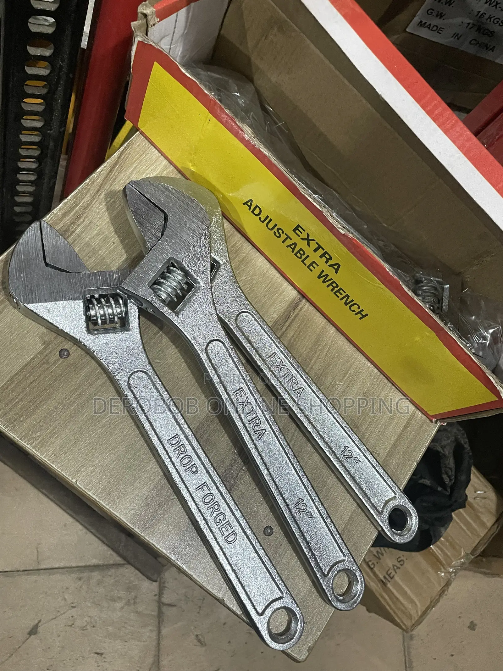 12 Inch Adjustable Wrench
