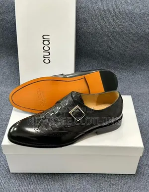 Classic Men's Italian Leather Shoes for Executive Business