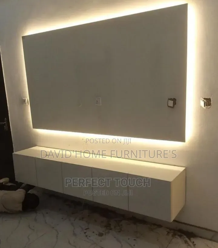Perfect Tv Console With Led Lights