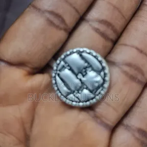 Silver Metal Buttons