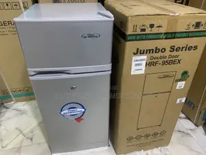 Haier Thermocool Double Door Refrigerator Silver 95l