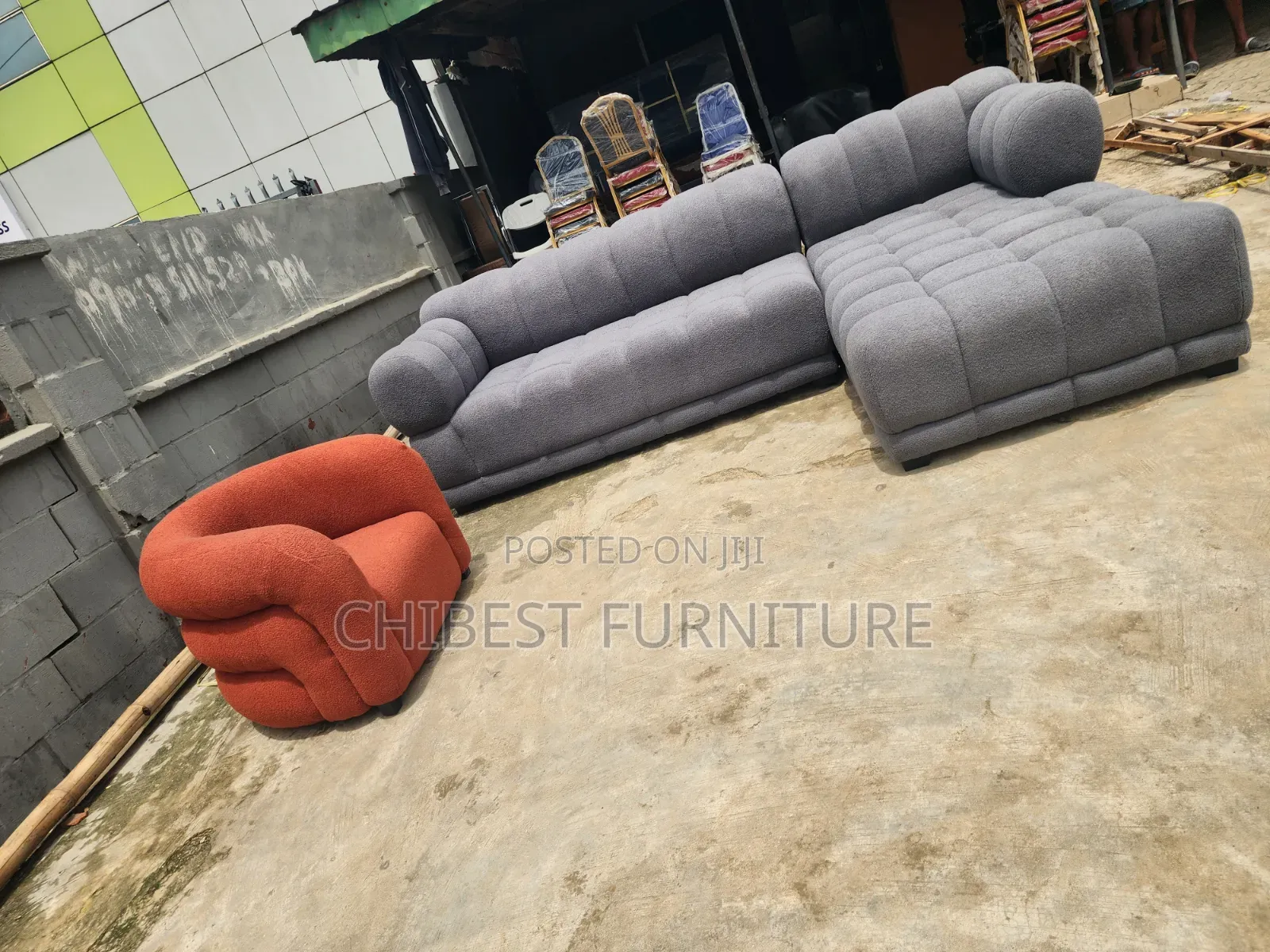 L-Shaped Sofa Chairs Made With Topnotch Materials