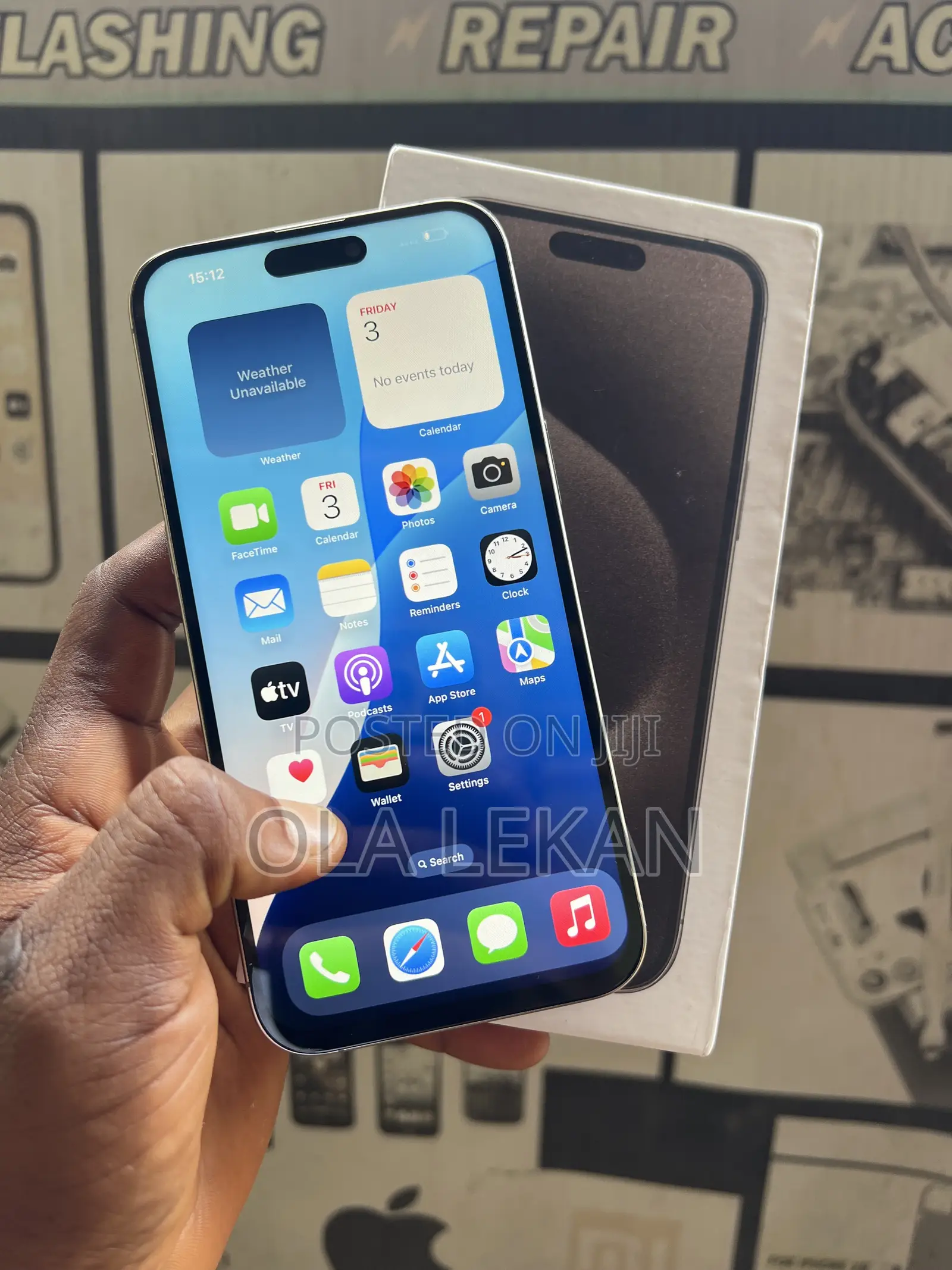 Apple iPhone 15 Pro Max 256 GB Silver