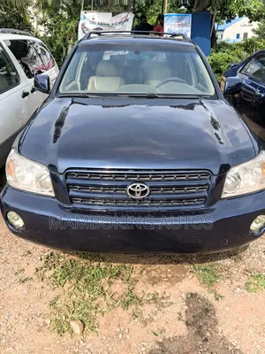 Toyota Highlander 2004 Blue