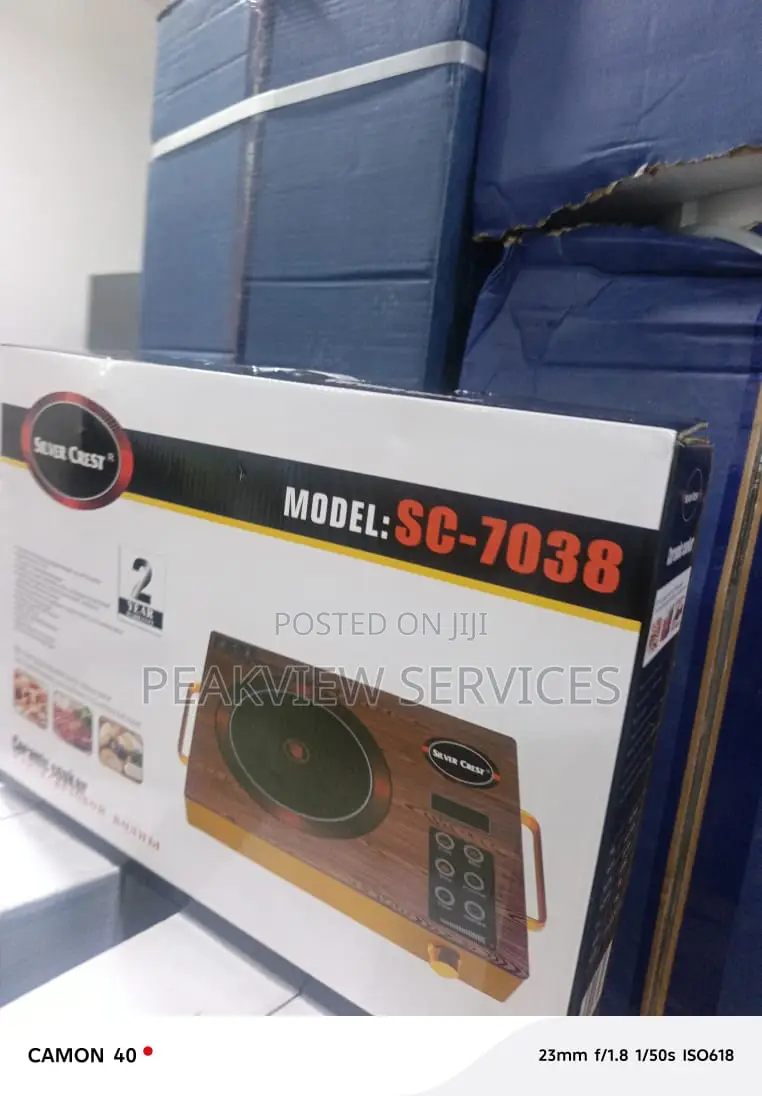 Silver Crest Single Hob Electric Cooker