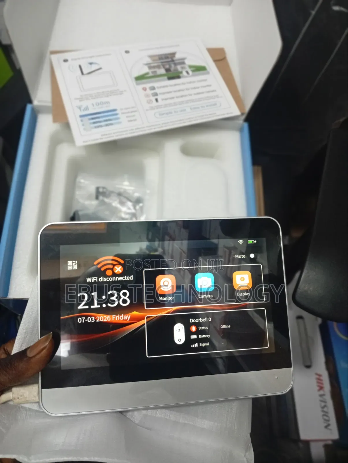 Wireless Intelligent Doorbell Touch Screen