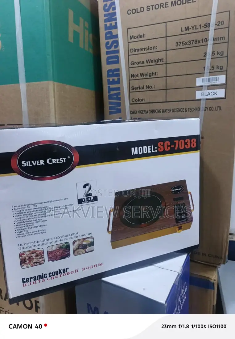 Silver Crest Infrared Hot Plate 3500w