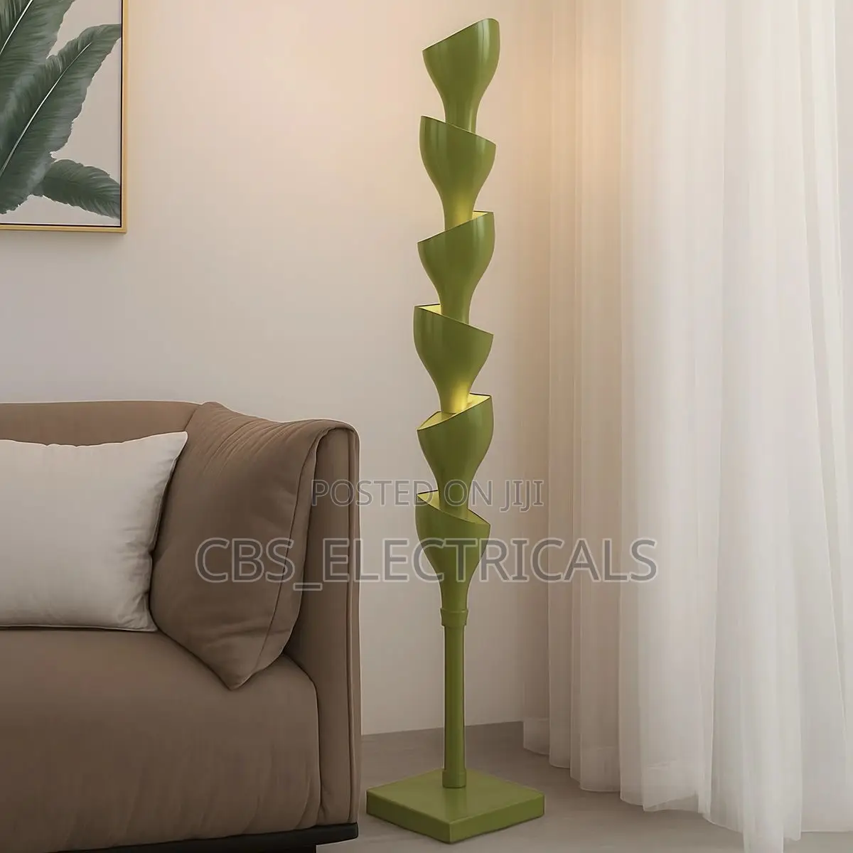 Artistic Spiral Floor Lamp