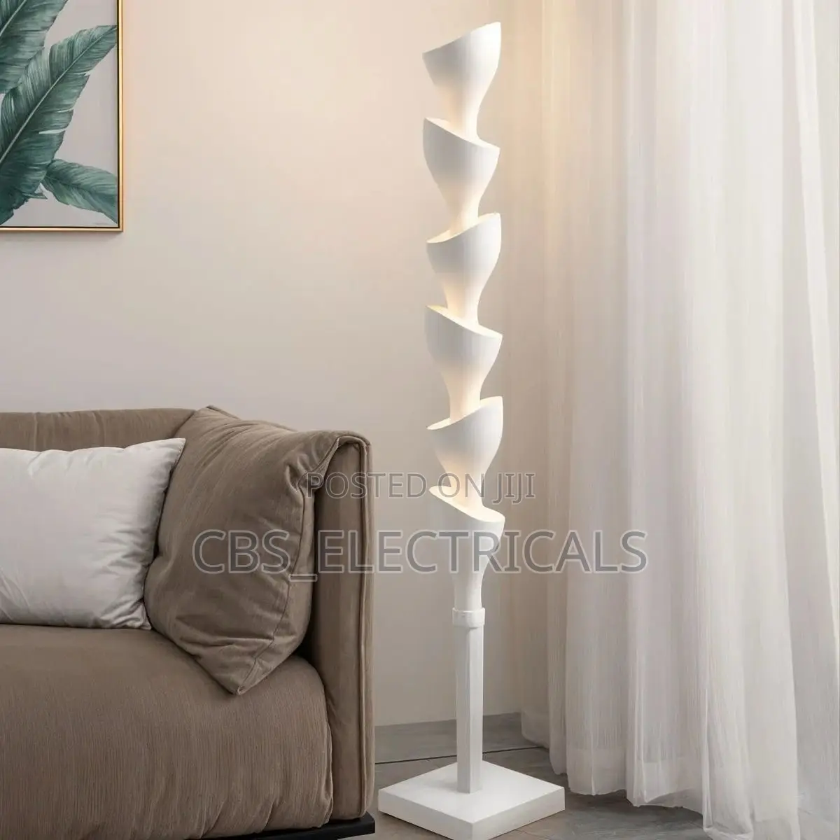 Artistic Spiral Floor Lamp