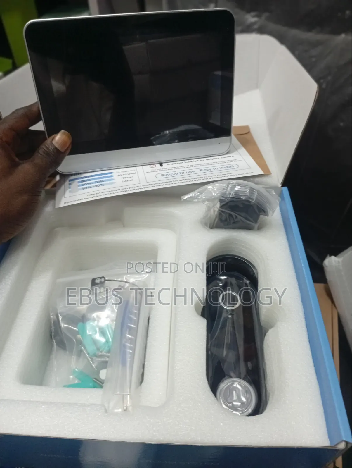 Wireless Intelligent Doorbell Touch Screen