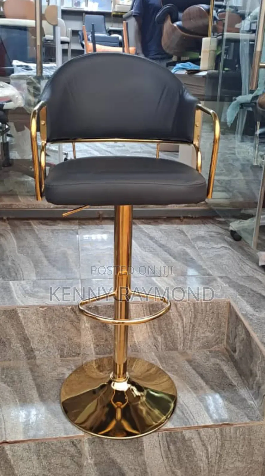 Adjustable High Back Stools