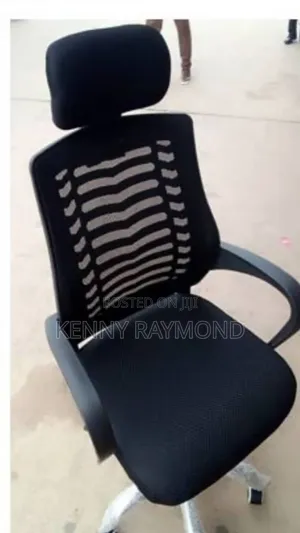 Mesh Swivel Chair With Head Rest
