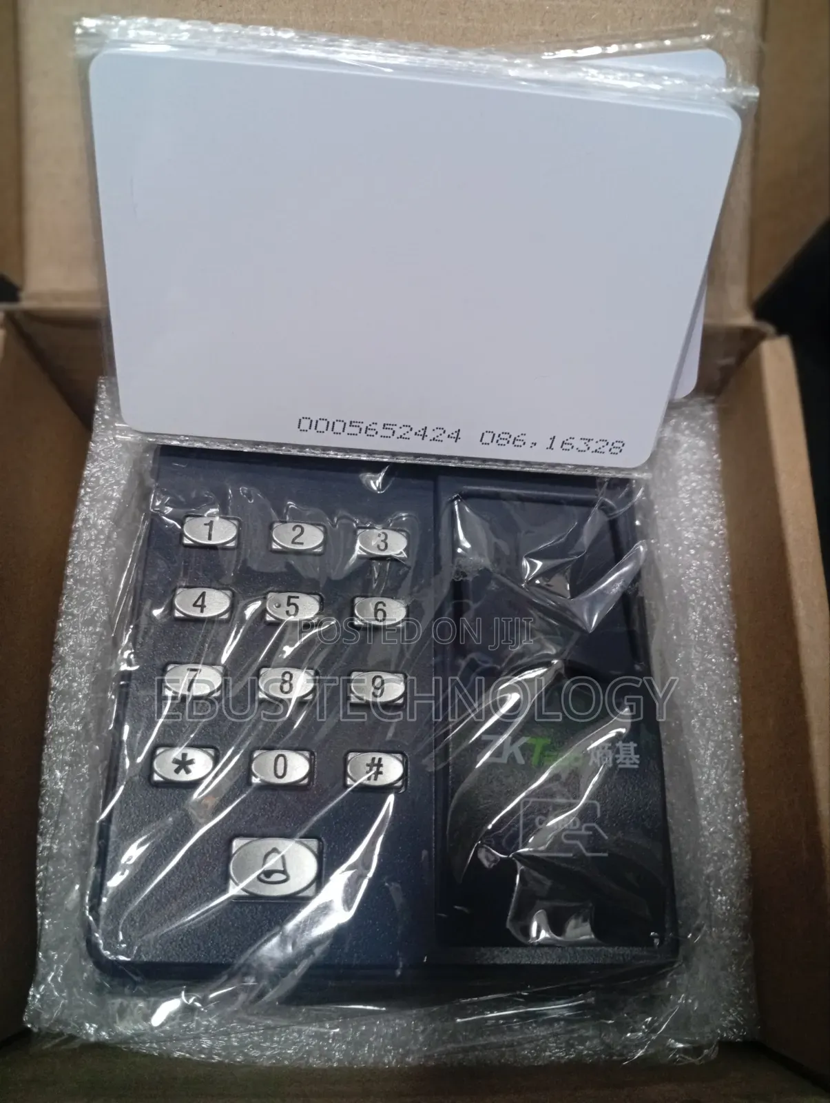 Zkteco X6 Fingerprint and Rfid Card.