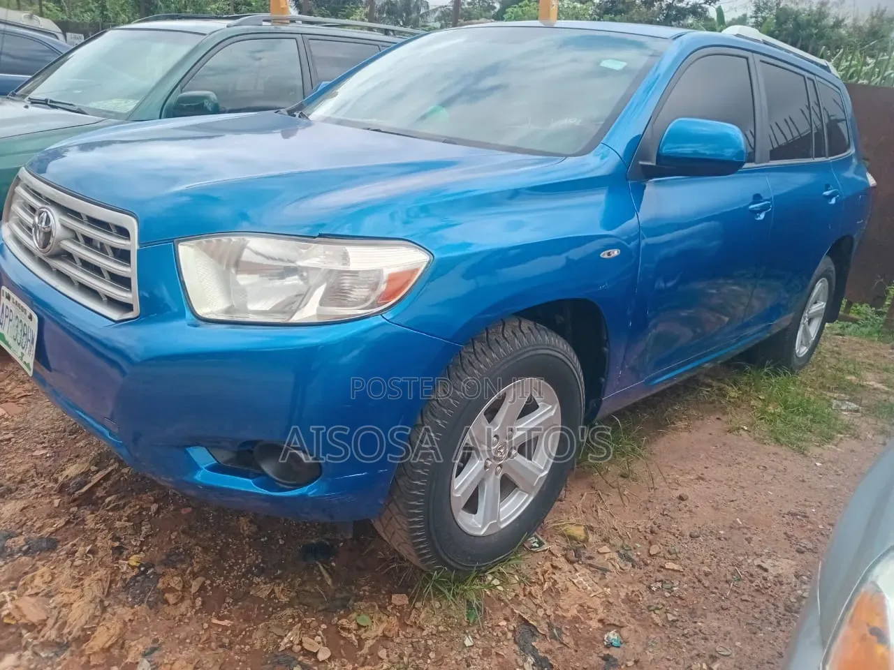 Toyota Highlander 2010 Blue