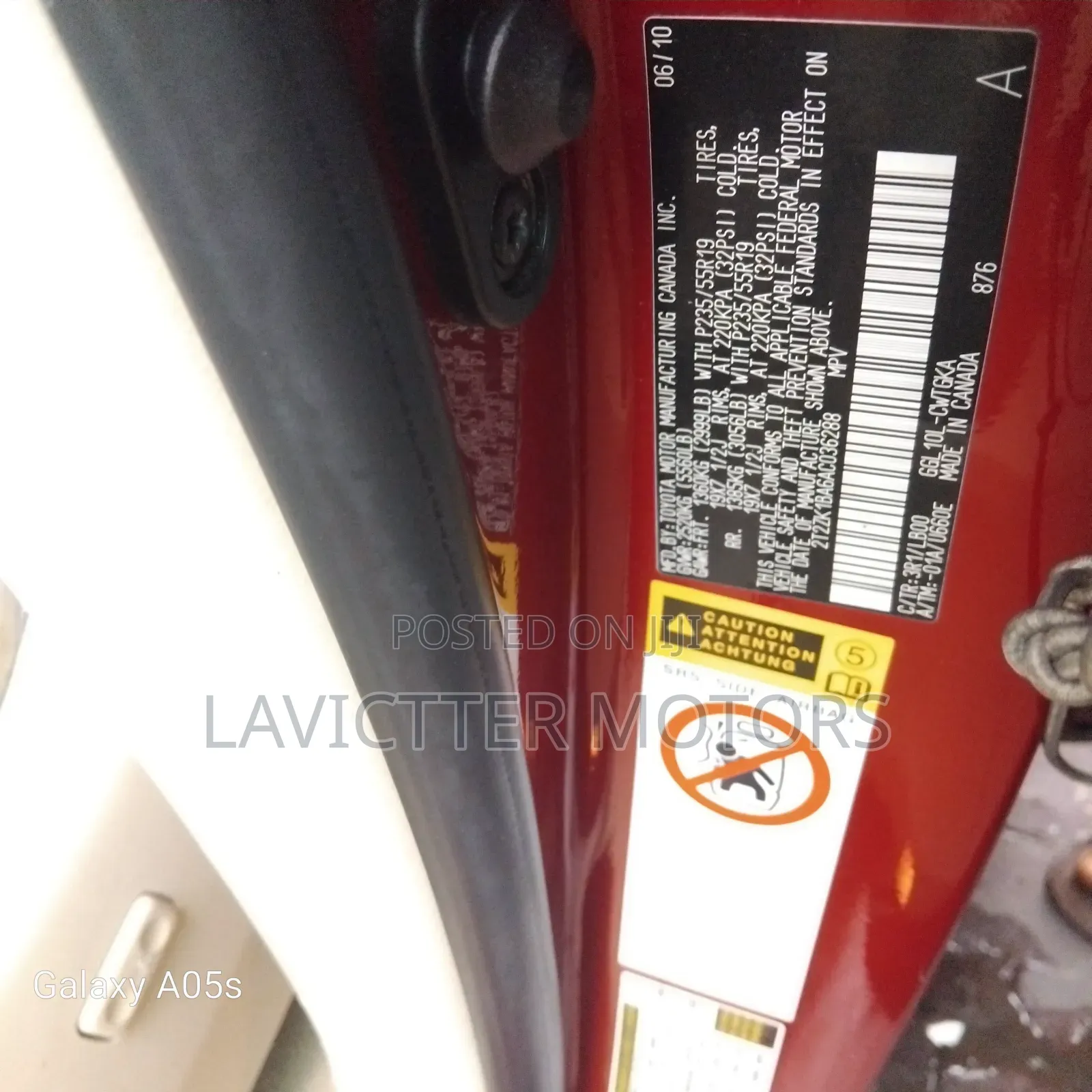 Lexus RX 2010 Red