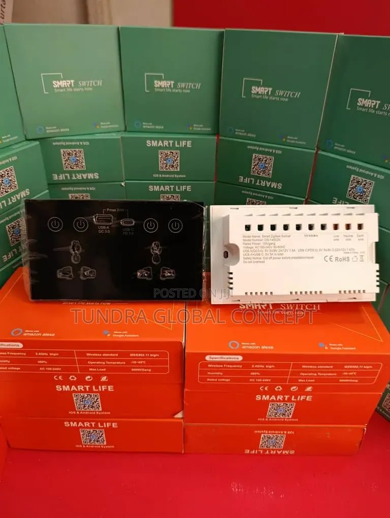 Tundra Double 13amps Zigbee Smart Socket