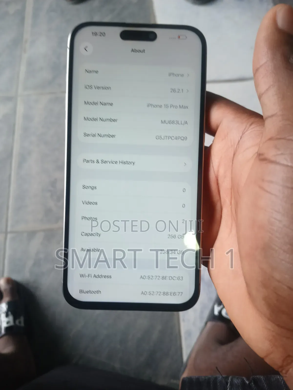 Apple iPhone 15 Pro Max 256 GB Silver