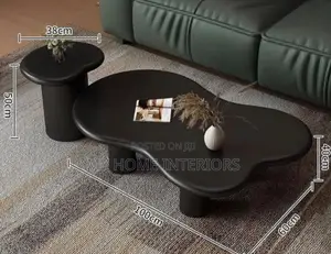 Irregular Shaped Coffee Table