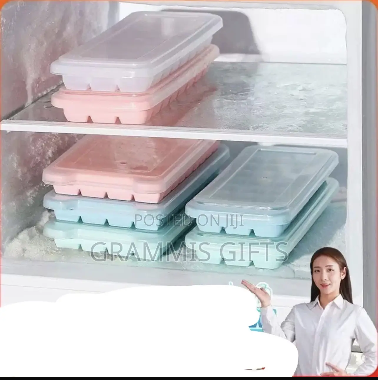 36 Grid Silicone Ice Cube Tray