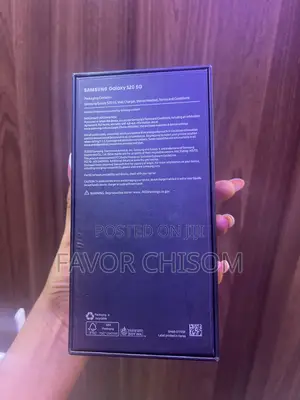 New Samsung Galaxy S20 128 GB Blue