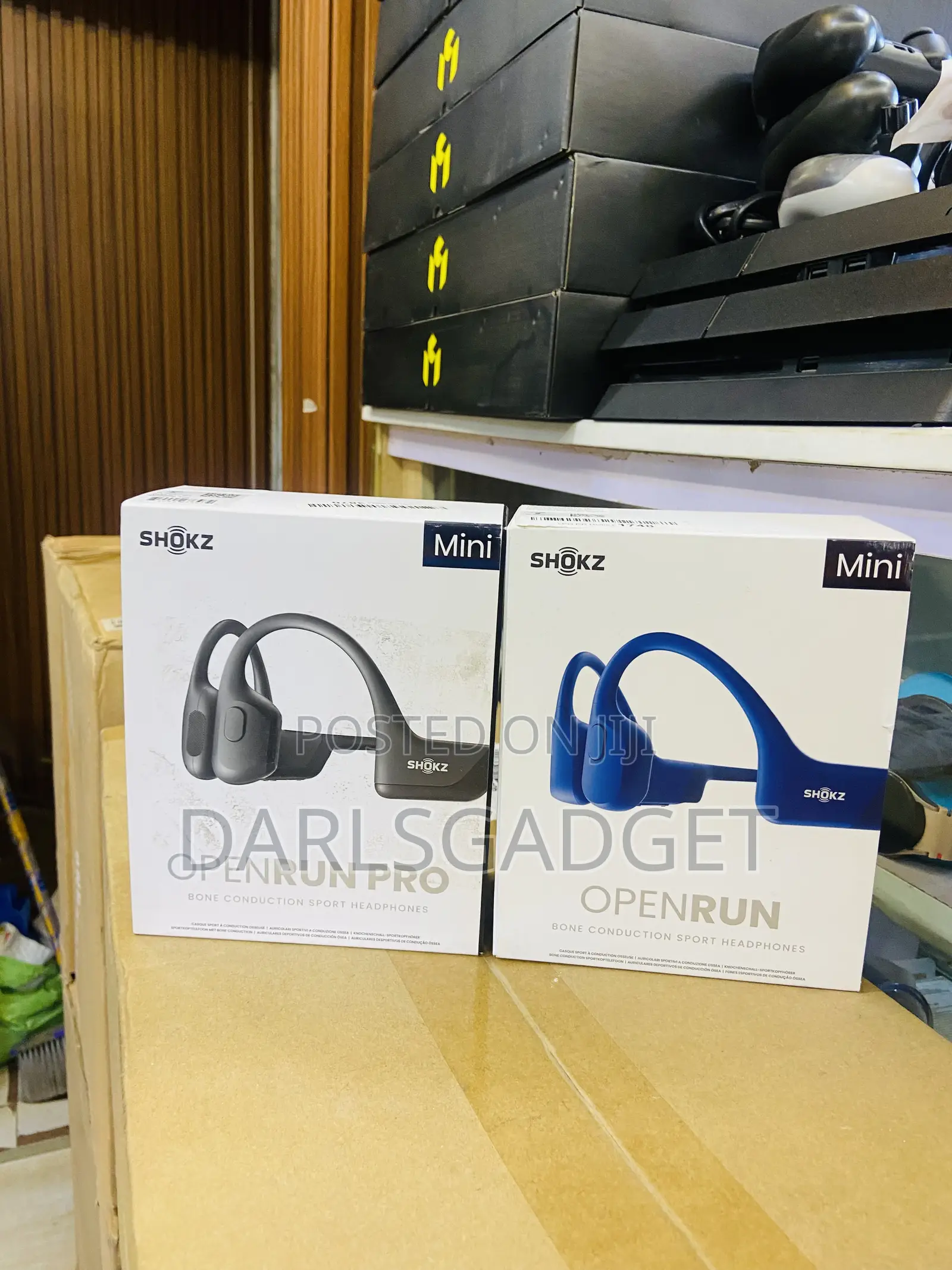 Shokz Openrun Pro Mini Bone Conduction Bluetooth Sport Headphones