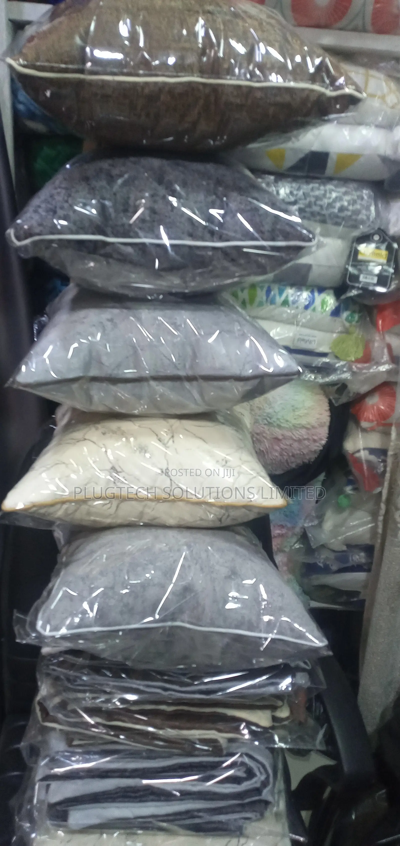 Pillow Protector and Throw Pillows