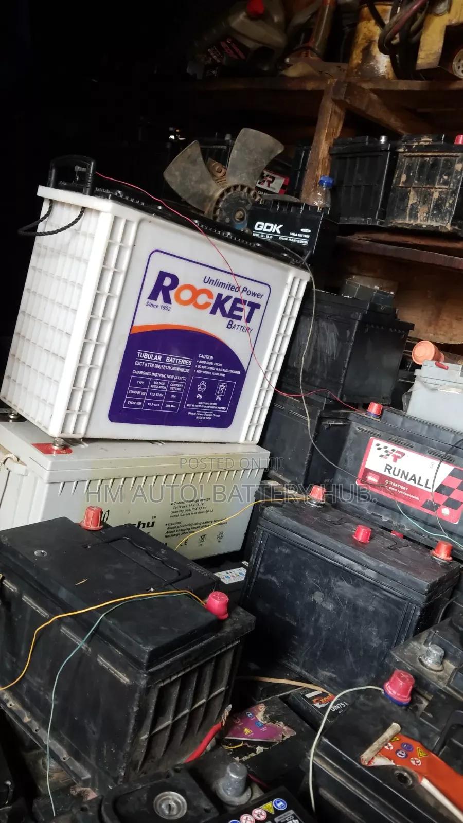 Hm Autos! Battery Hub.