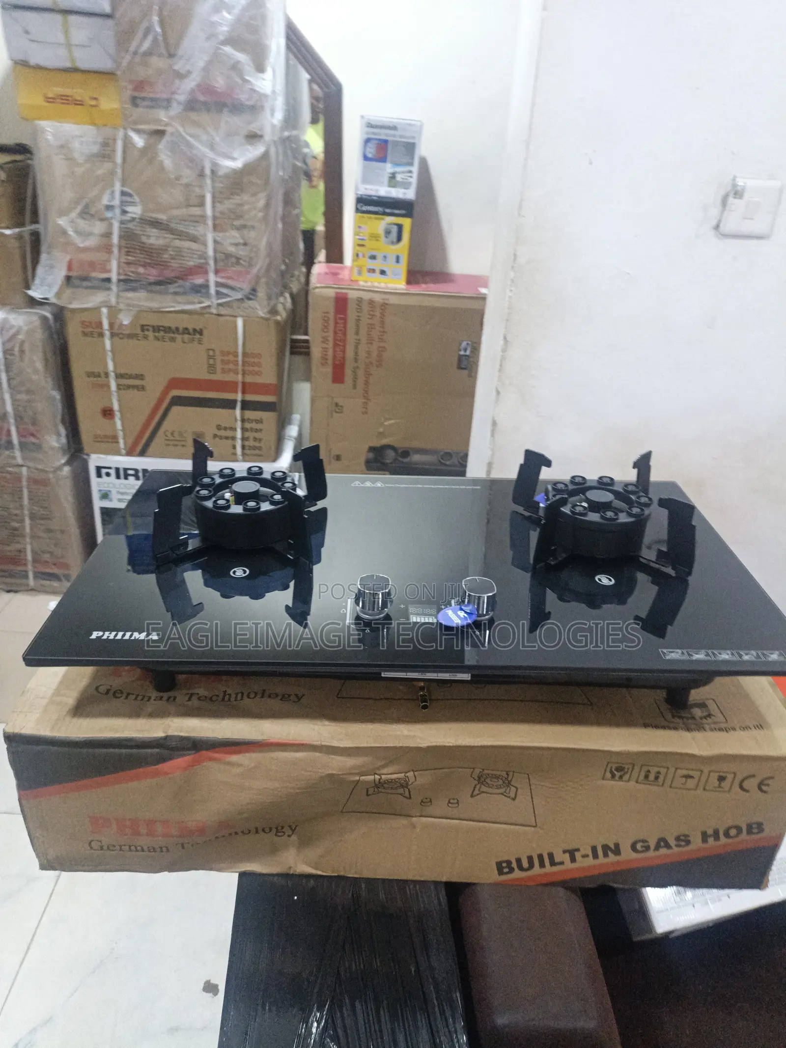Available Now: Phima Two-Burner Embedded Gas Stove (New)