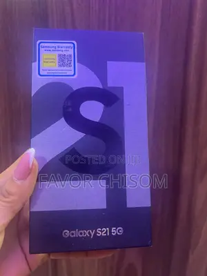 New Samsung Galaxy S21 5G 128 GB Black