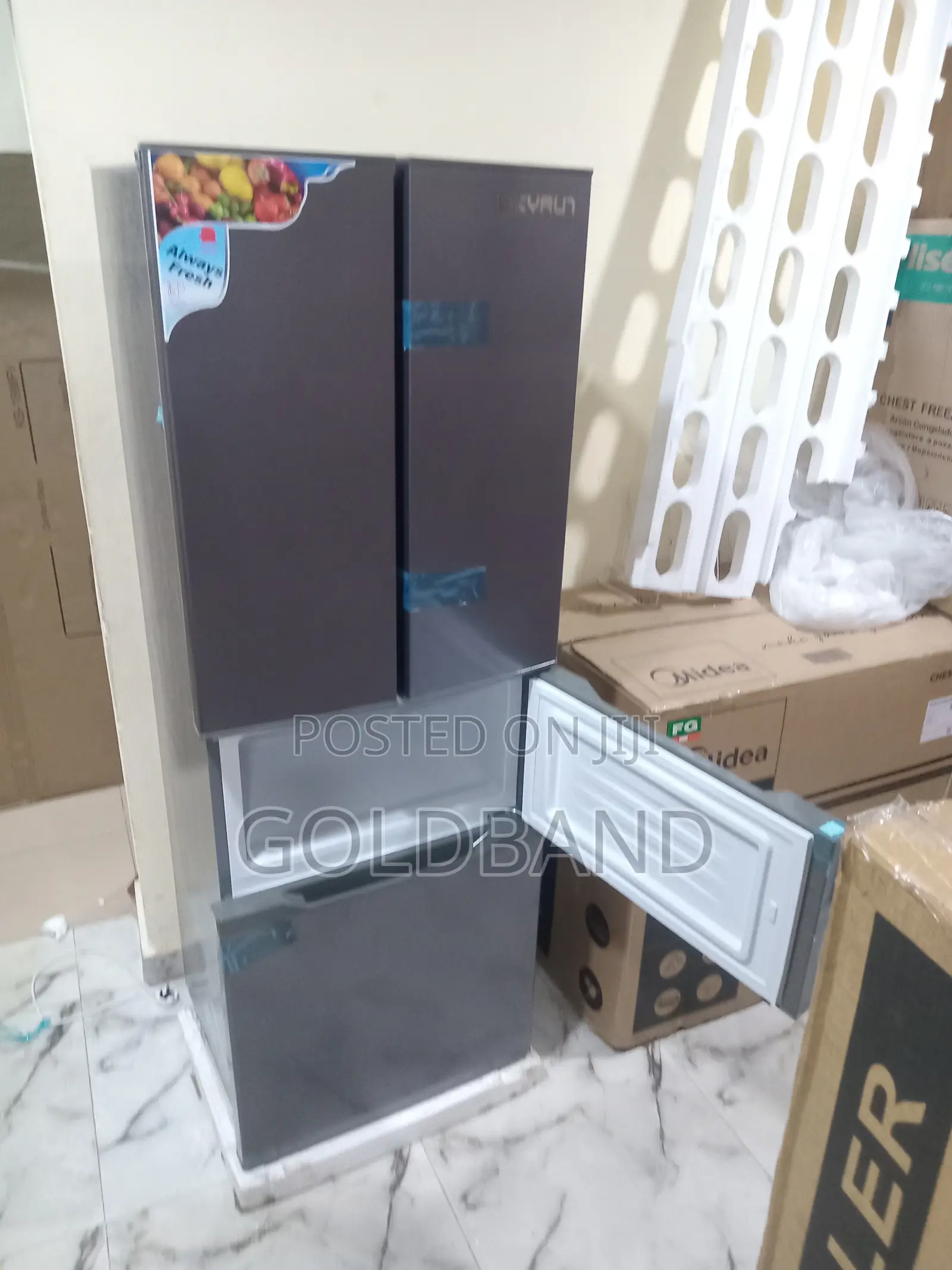 Skyrun BCD-330hc 330l Sleek Multi Door Fridge