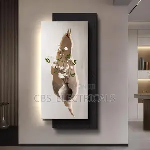 Led Wall-Mounted Art Panels