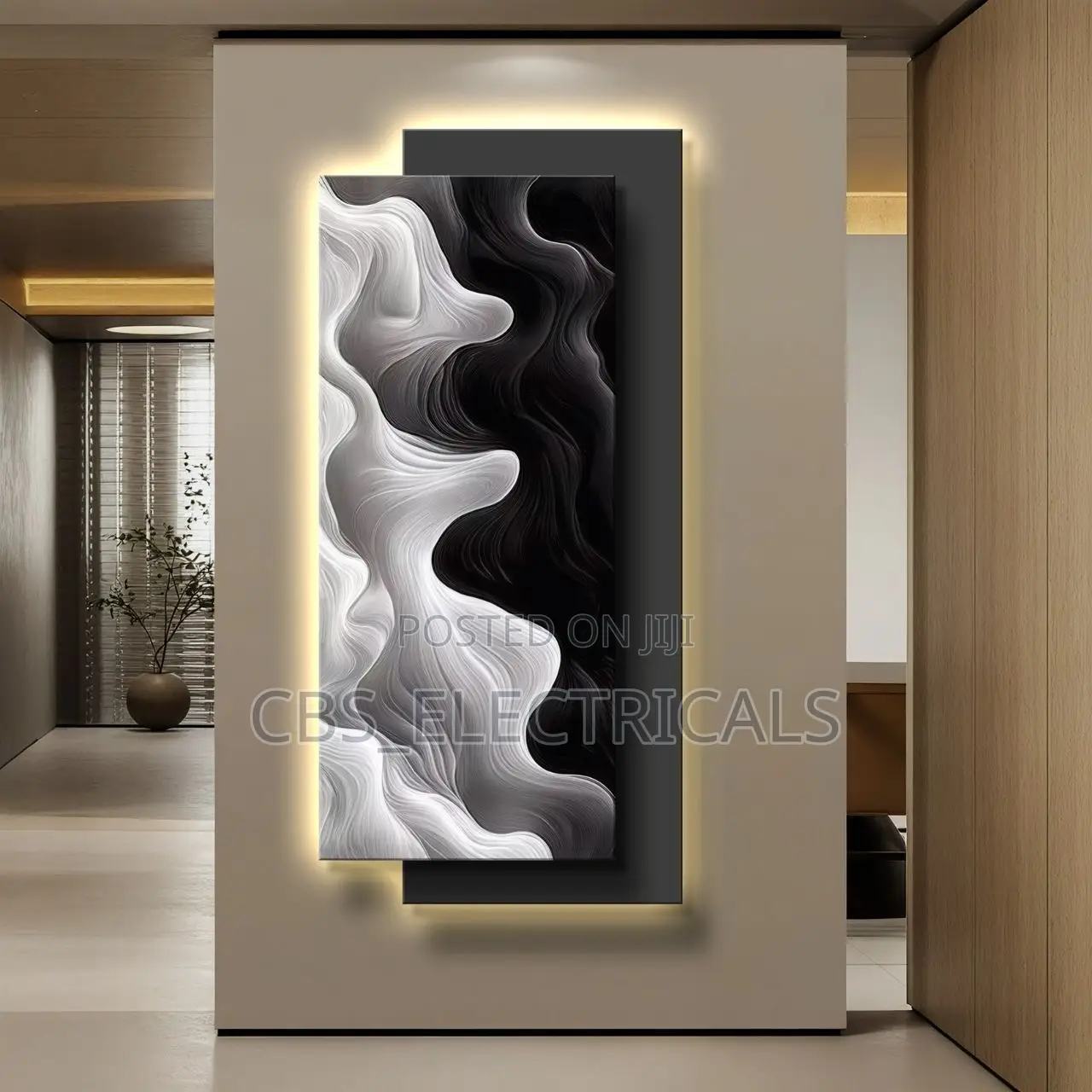 Led Wall-Mounted Art Panels