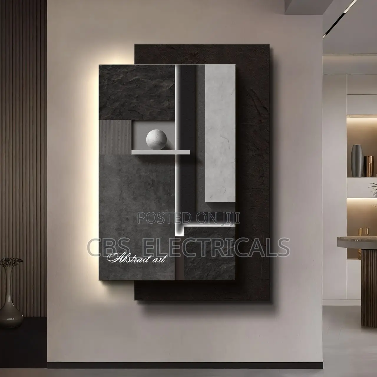 Led Wall-Mounted Art Panels