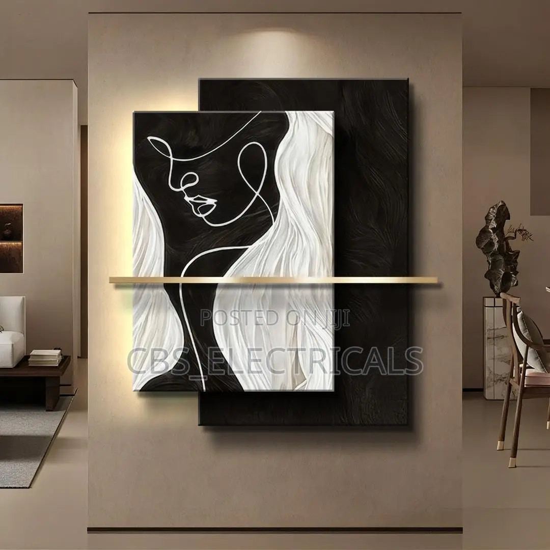 Led Wall-Mounted Art Panels