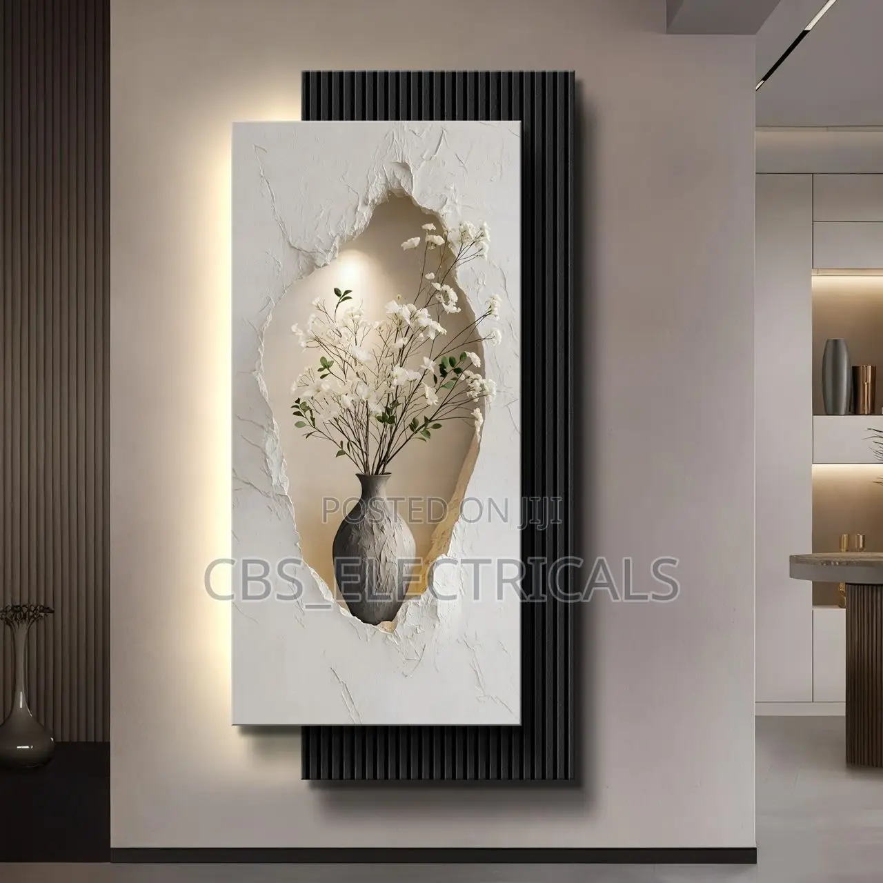 Led Wall-Mounted Art Panels