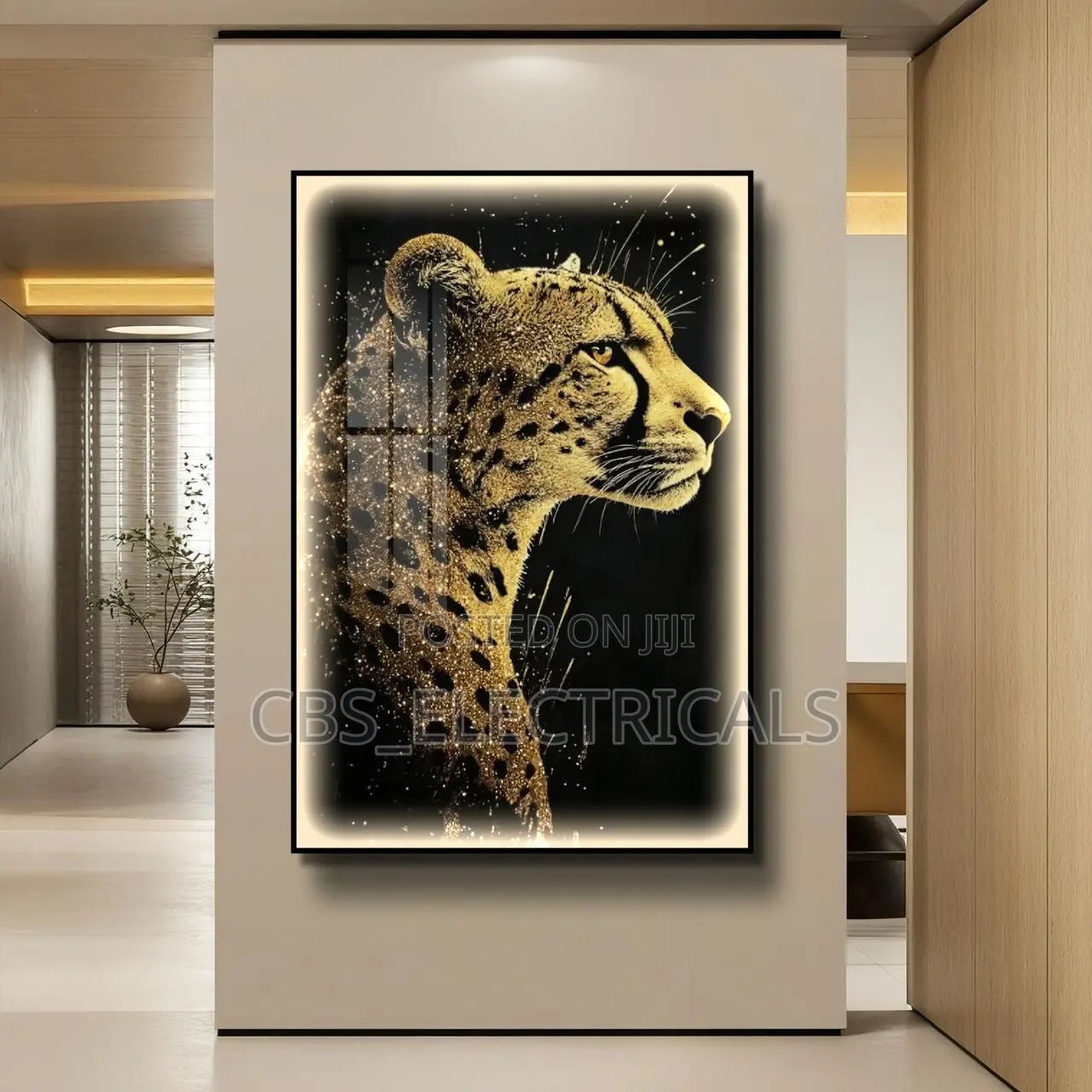 Led Wall-Mounted Art Panels