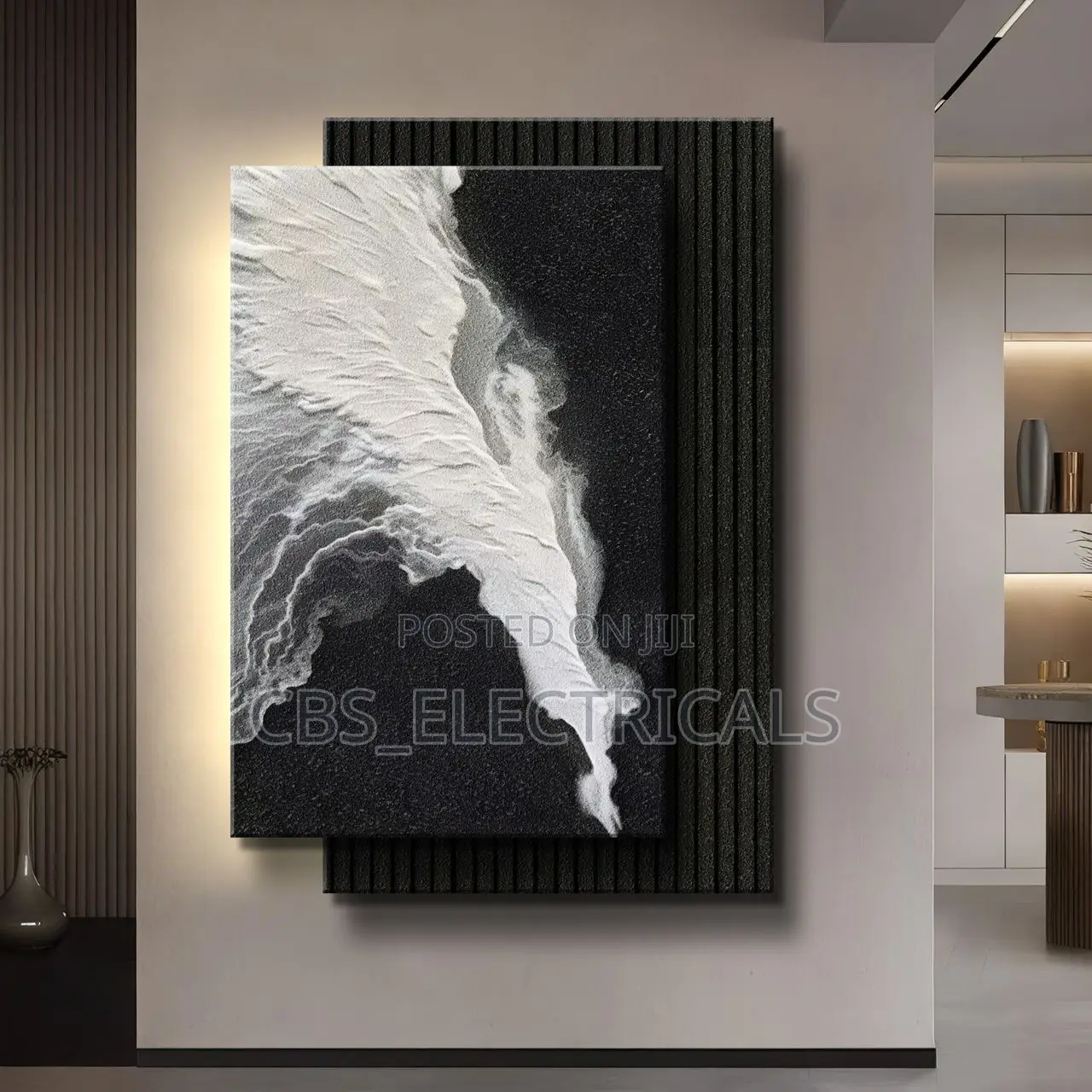 Led Wall-Mounted Art Panels