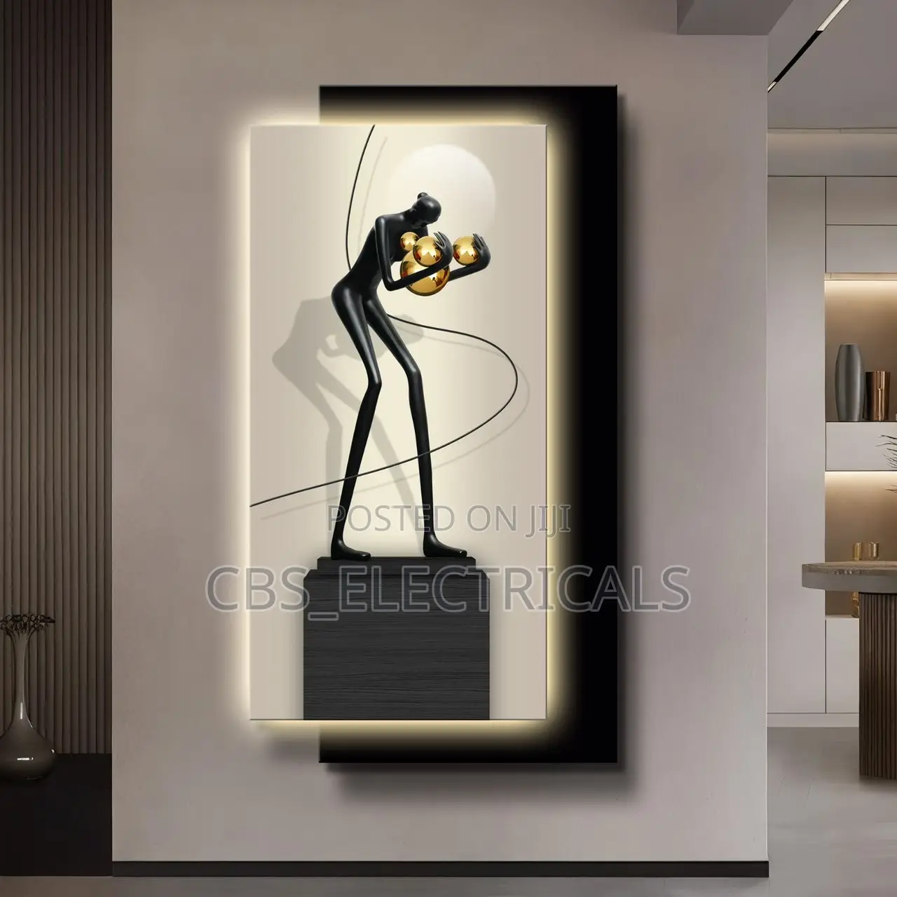 Led Wall-Mounted Art Panels
