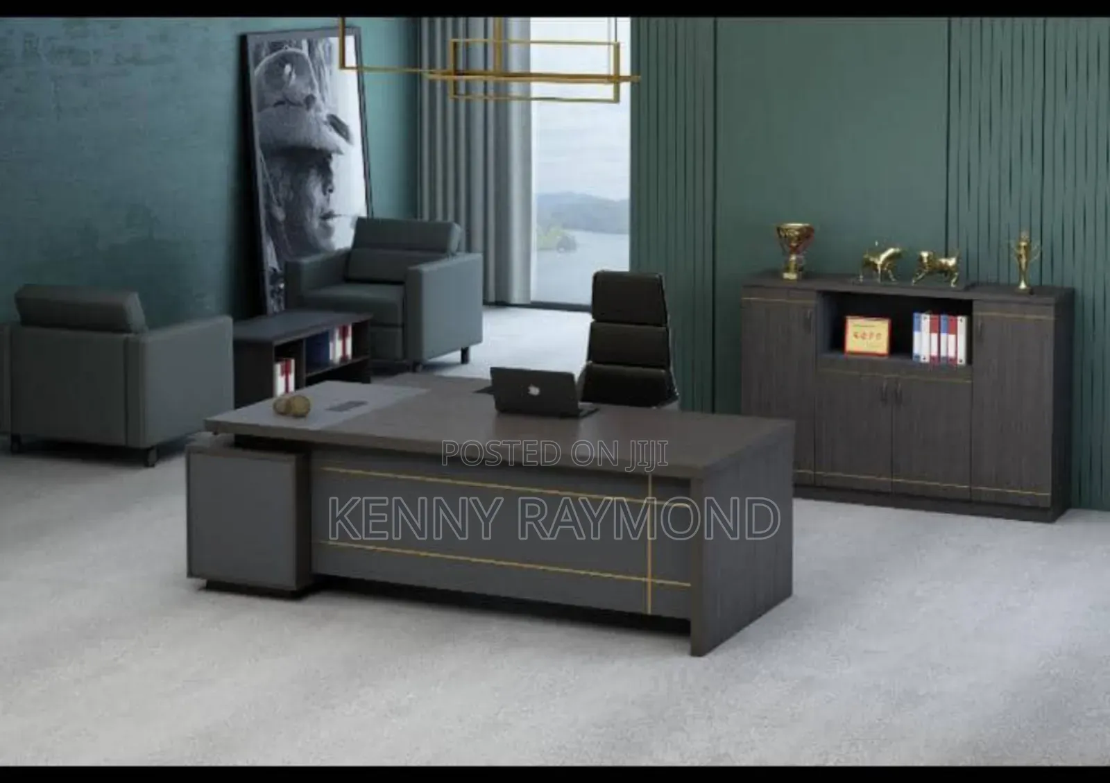 Executive Office Table With Side Extension