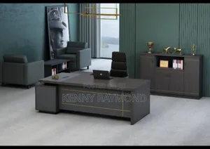 Executive Office Table With Side Extension