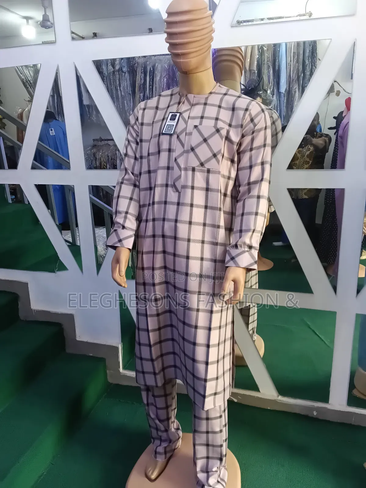 Stripe Kaftan for Sale