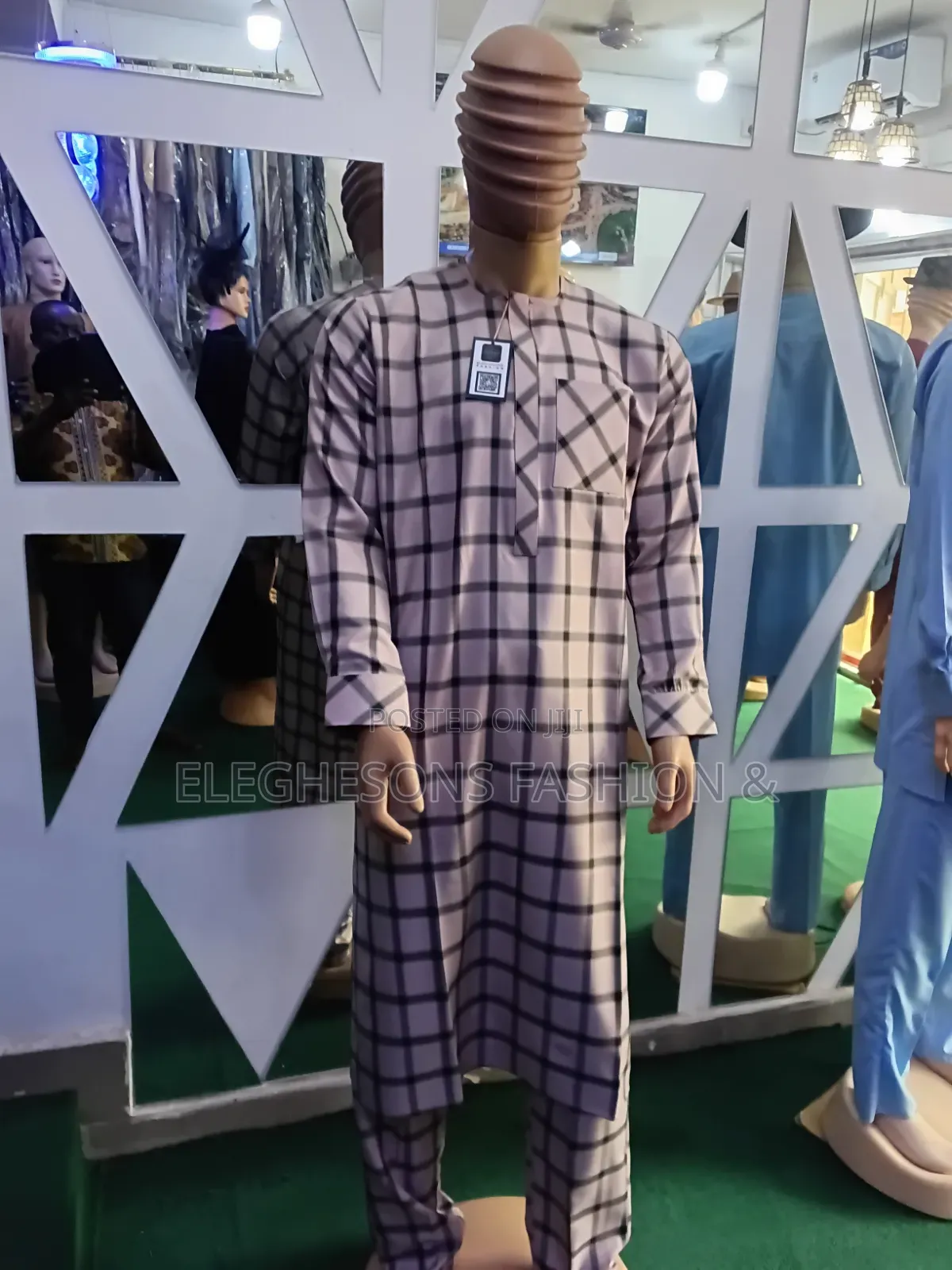 Stripe Kaftan for Sale