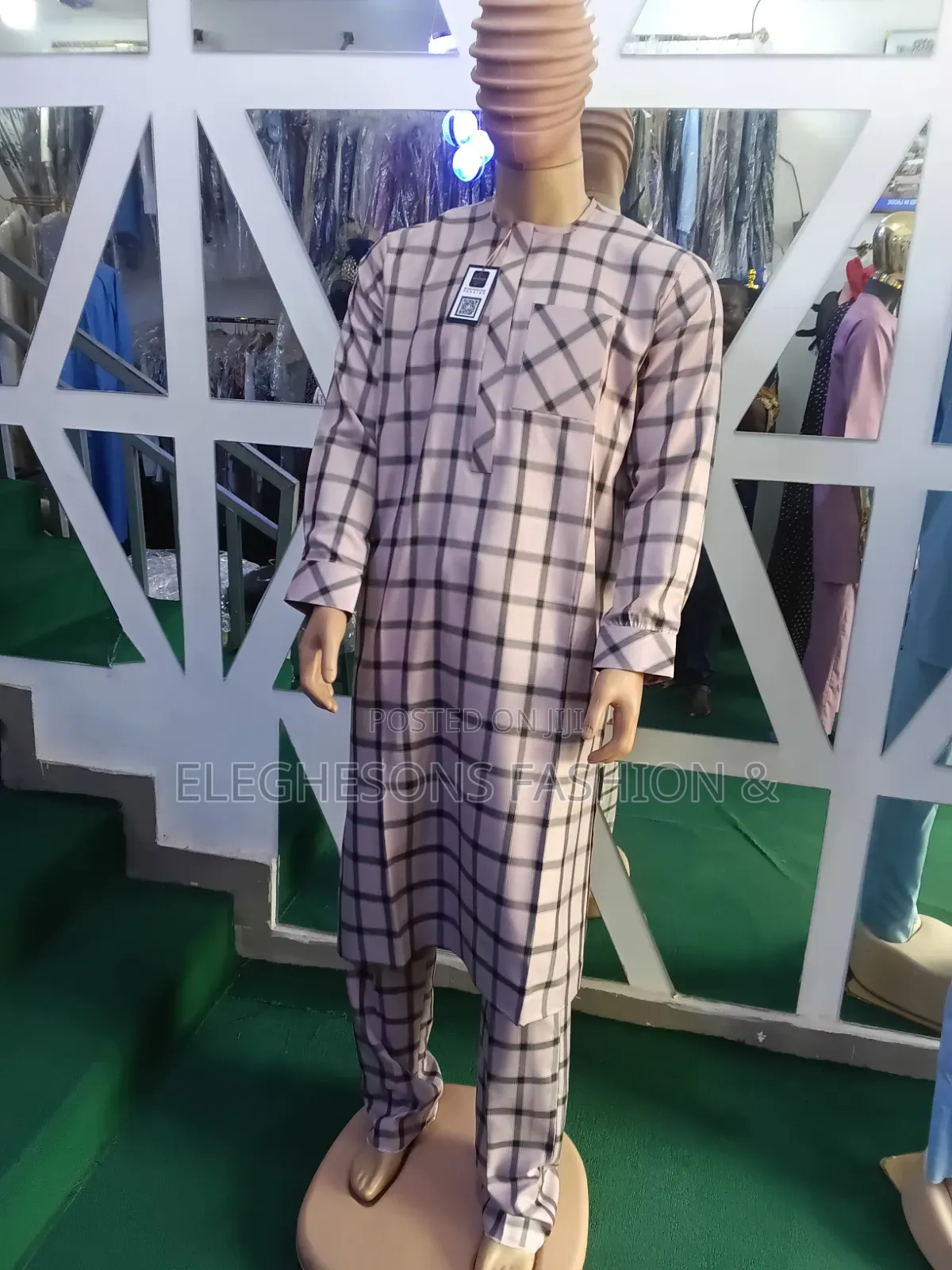 Stripe Kaftan for Sale