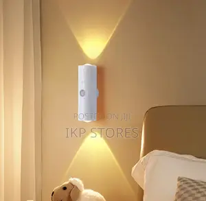 Rechargeable Led Double-head Motion Sensor Wall Light
