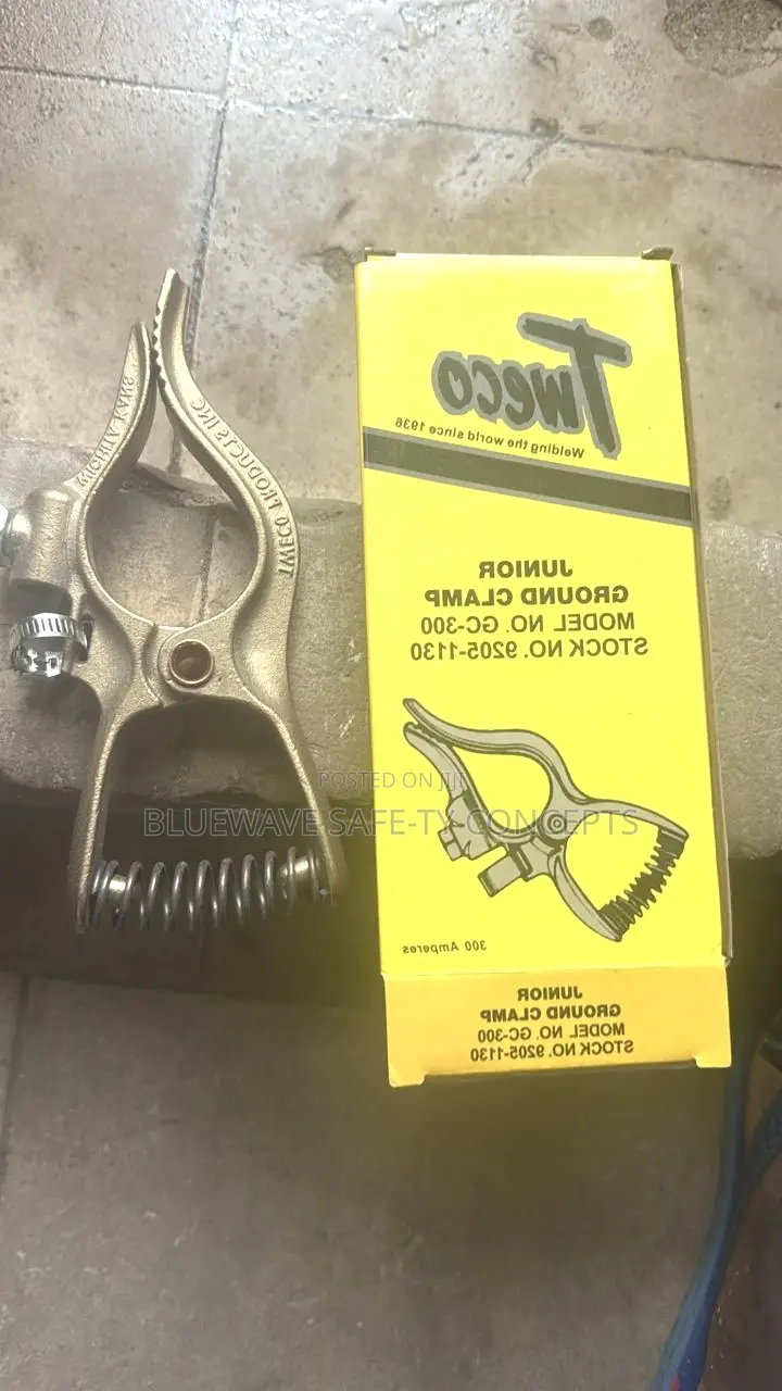 Tweco Earth Clamp