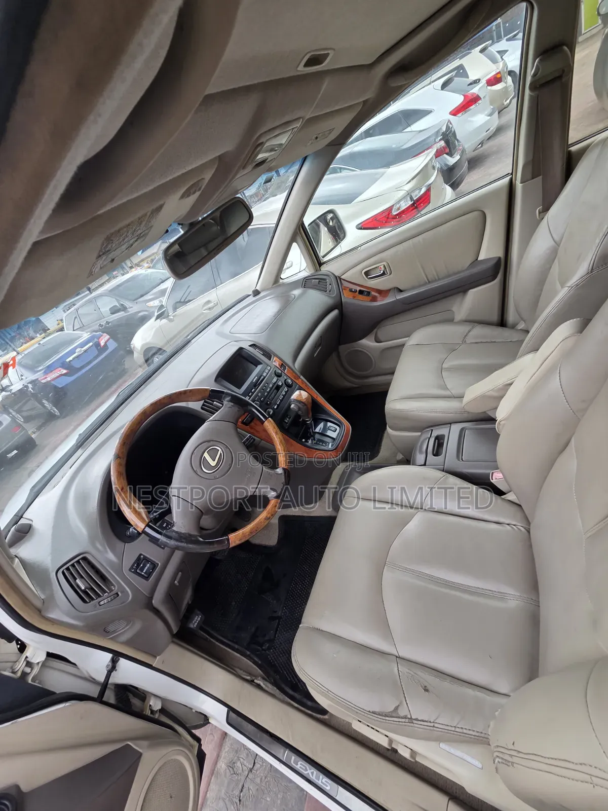 Lexus RX 2001 White
