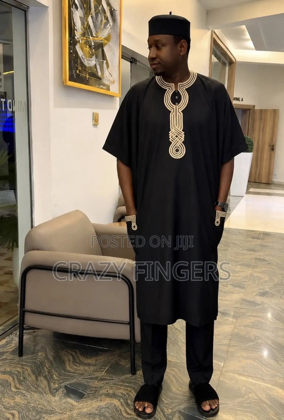 Luxury Men’S Senator Kaftan