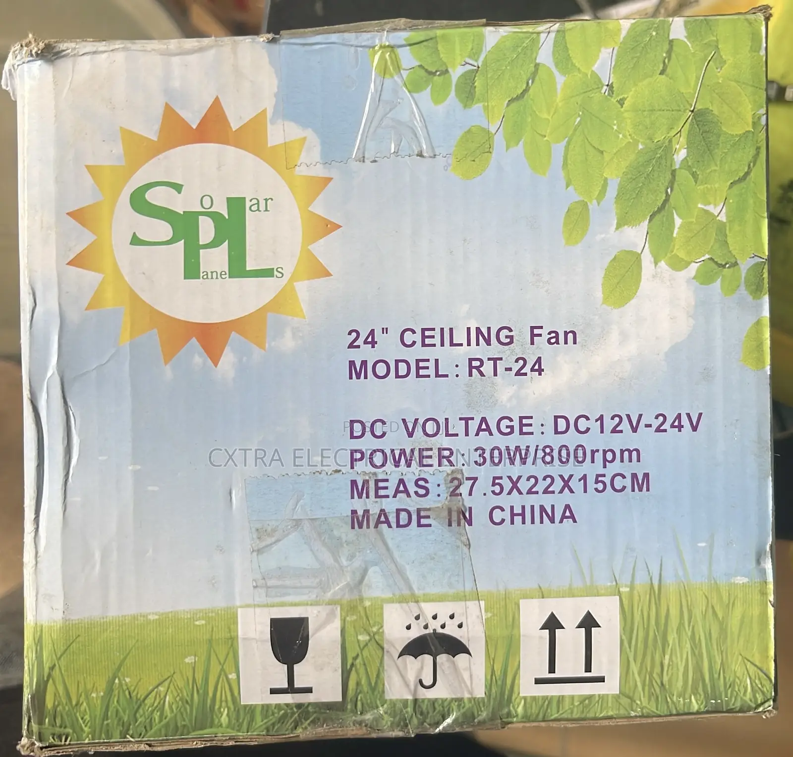 24” Dc Ceiling Fan SPL