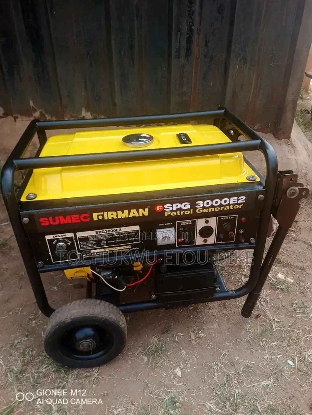 Barely Used Sumec Firman Generator