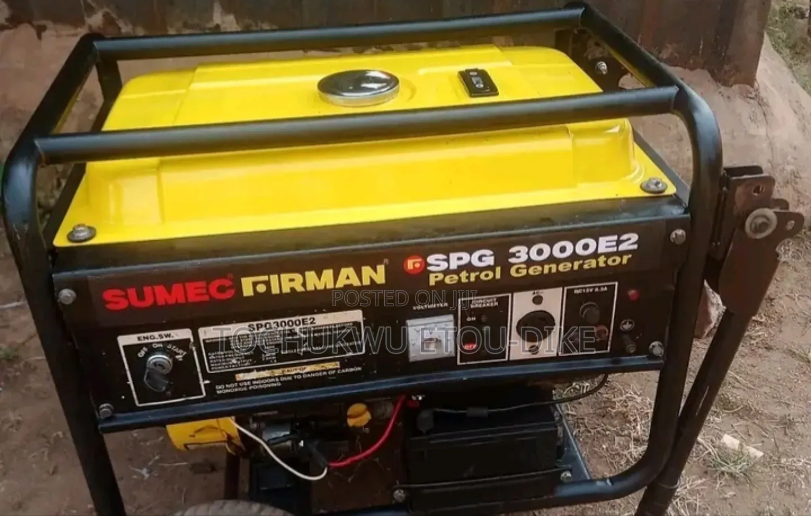 Barely Used Sumec Firman Generator